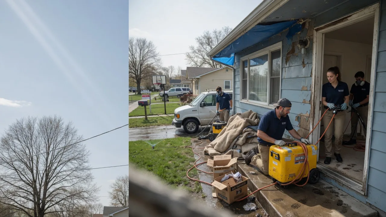 Basement Flood Cleanup in Walcott, ND near me